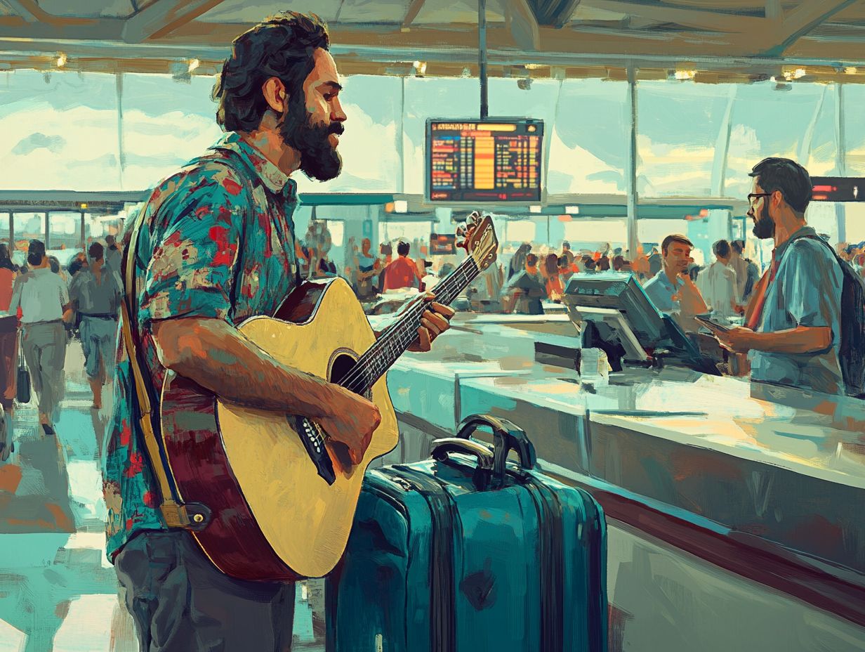 Alternatives to Bringing a Guitar on a Plane