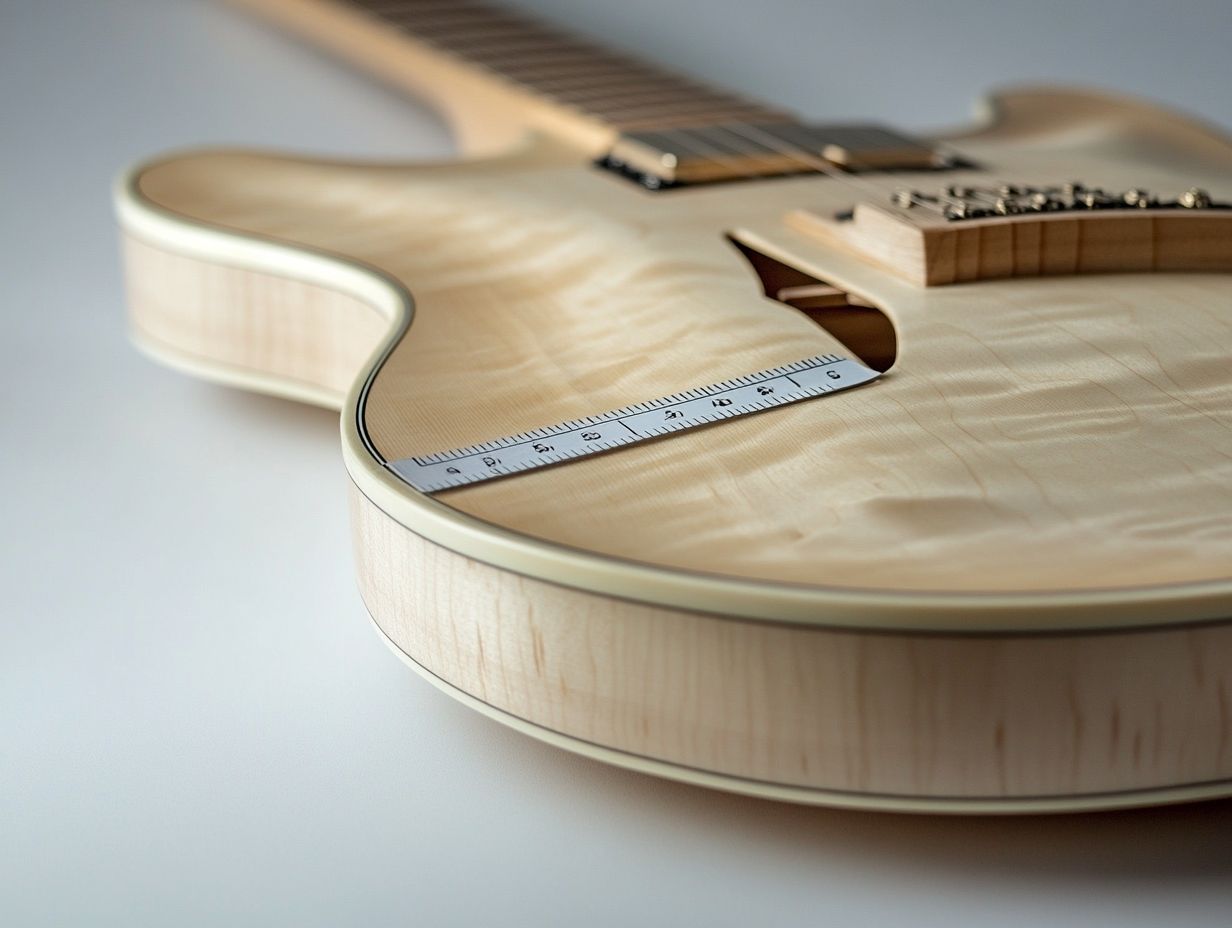 Defining Electric Guitar Body Thickness