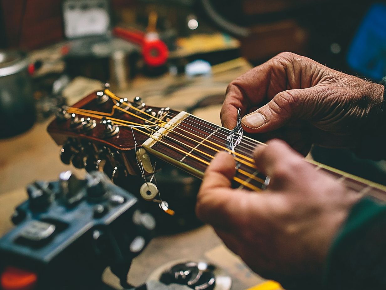 Stringing the Guitar: Techniques and Tips