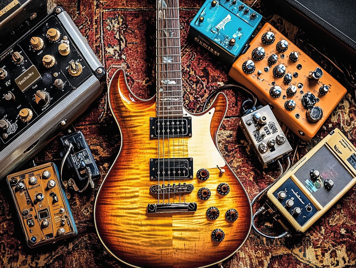 Carlos Santana's Main Guitars